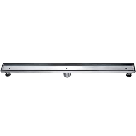 Alfi Brand 36" Modern SS Linear Shower Drain w/o Cover ABLD36A